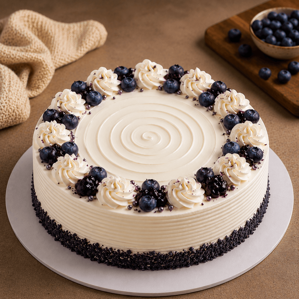Blueberry Vanilla Cake