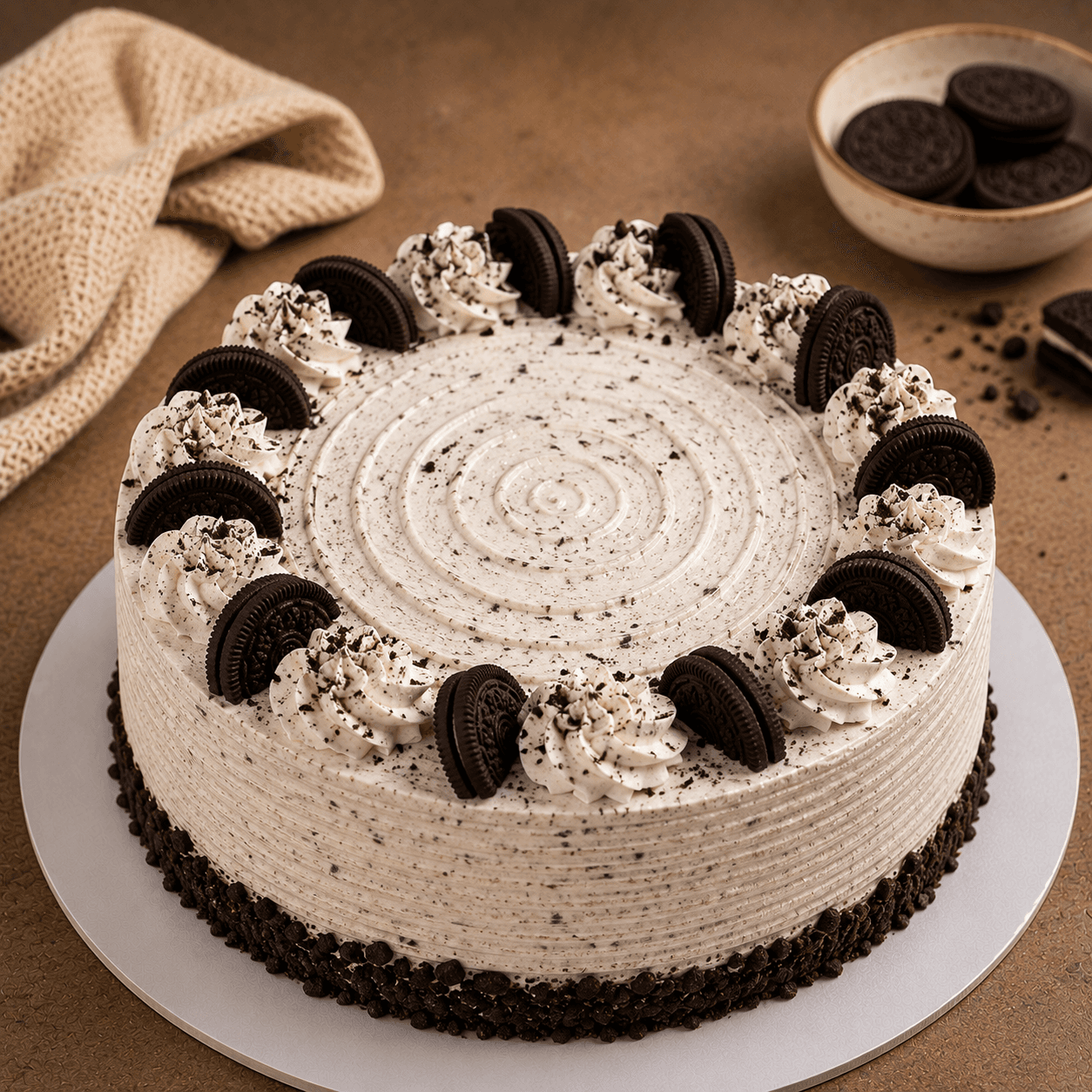 Cookies & Cream Oreo Cake