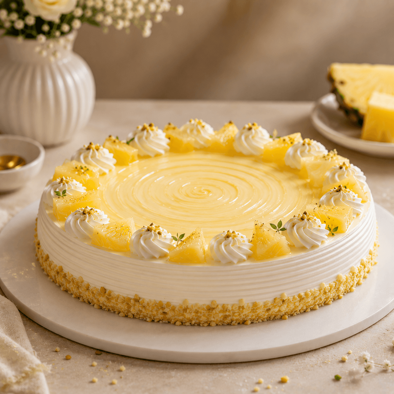 Pineapple Delight Cake